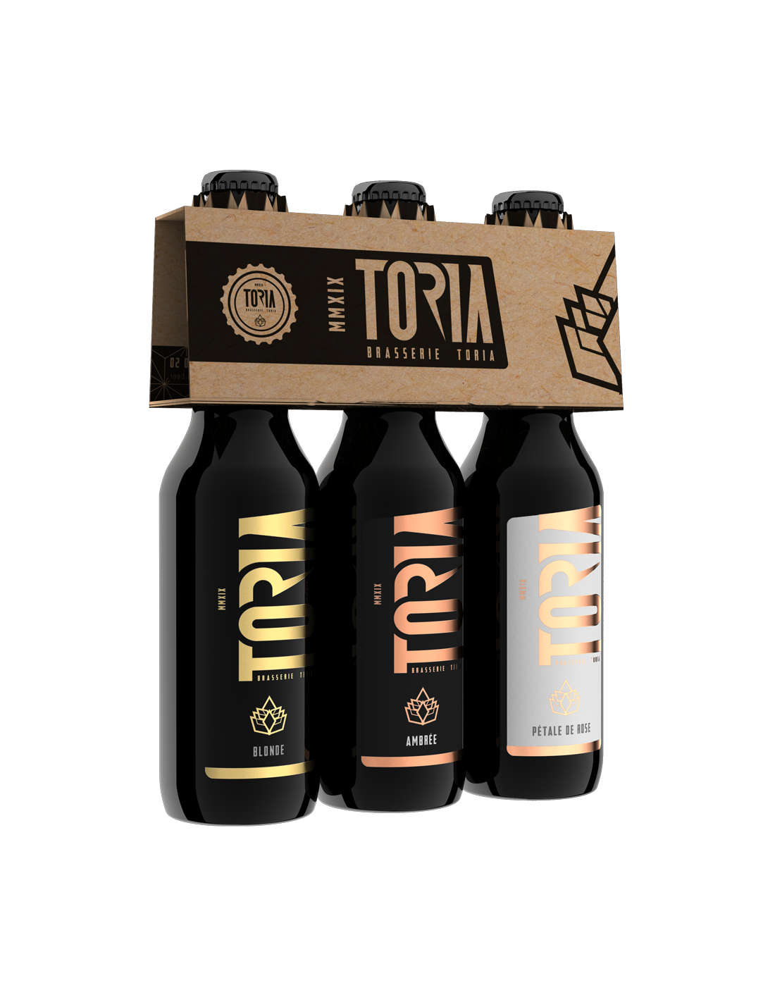 Coffret Bières Toria 3 bouteilles
