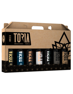 Coffret Bières Toria 7 bouteilles